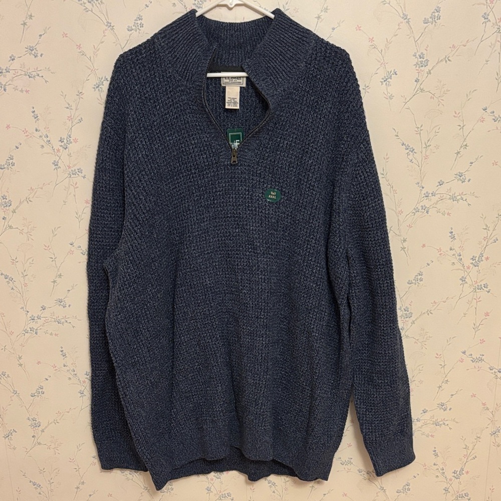 L.L. Bean Navy Blue Men's Sweater